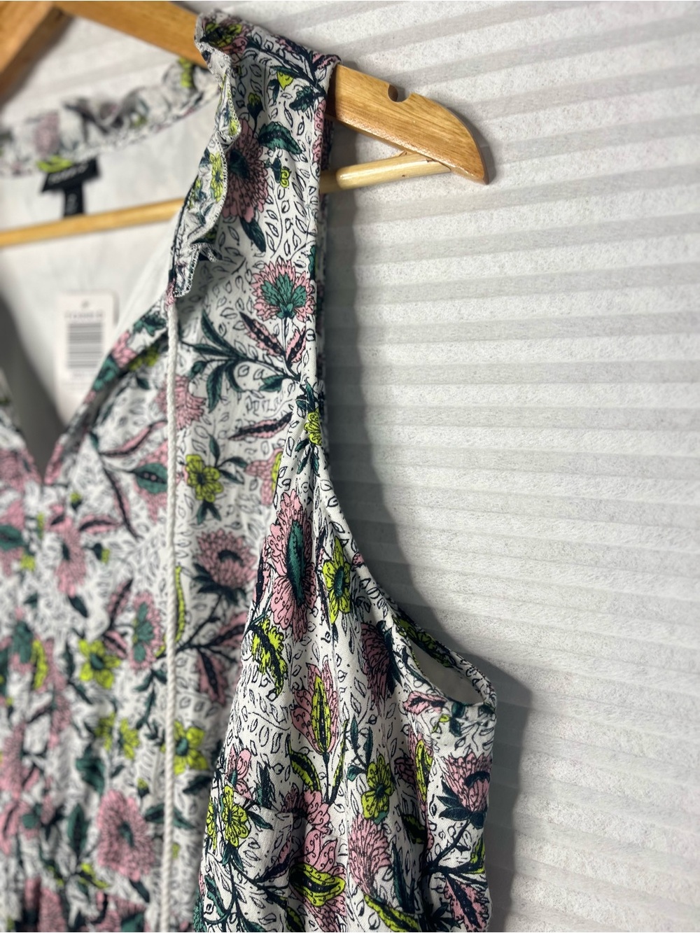 Torrid Maxi Super Soft Midi Tiered Sleeveless Floral Print Long dress 2x NEW - Picture 4 of 8